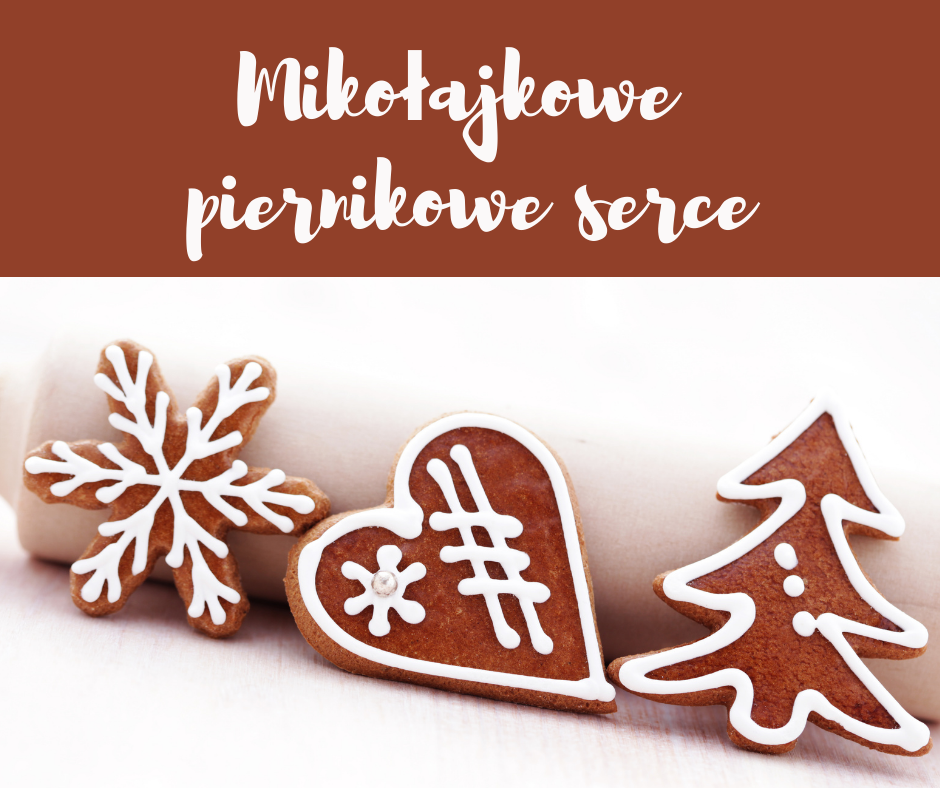 Mikołajkowe piernikowe serce